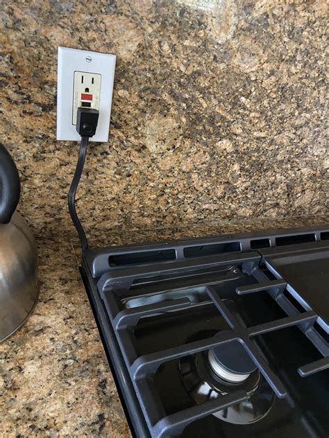 gas stove have a cord
